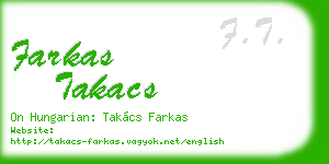 farkas takacs business card